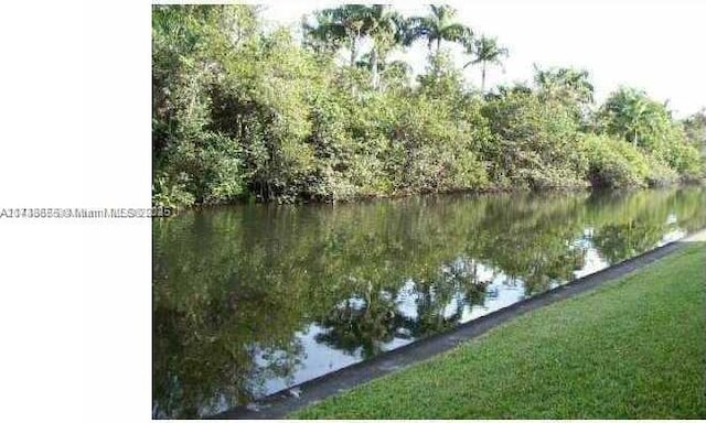 view of water feature