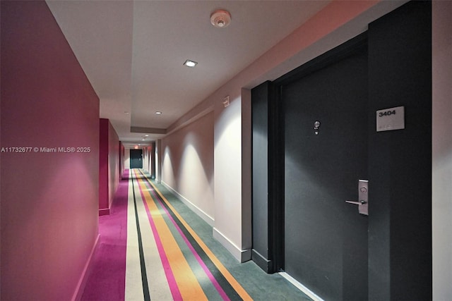 view of corridor