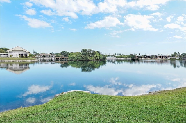 property view of water