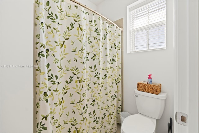 14823 SW 163rd Ter, Miami, FL 33187 - full bathroom featuring toilet and a shower with curtain