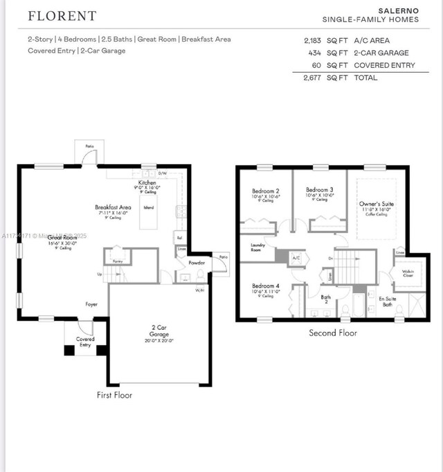 14823 SW 163rd Ter, Miami, FL 33187 - floor plan / room layout