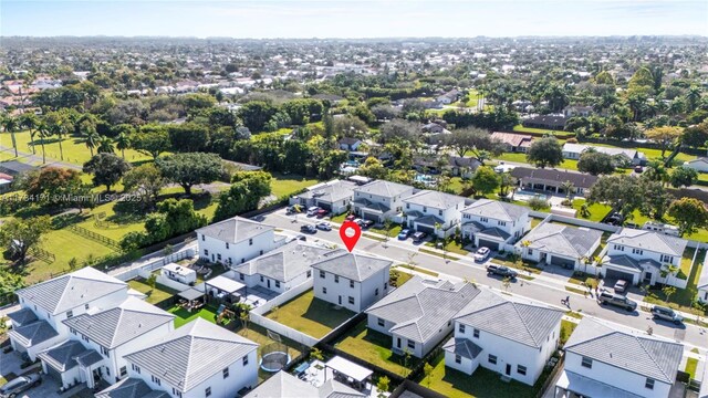 14823 SW 163rd Ter, Miami, FL 33187 - aerial perspective of suburban area