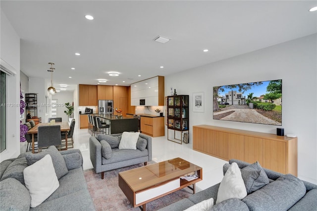 view of living room