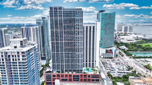 view of city featuring a water view