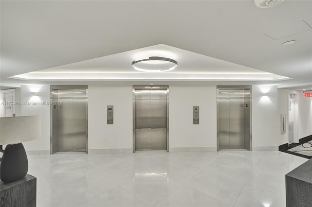 view of community lobby