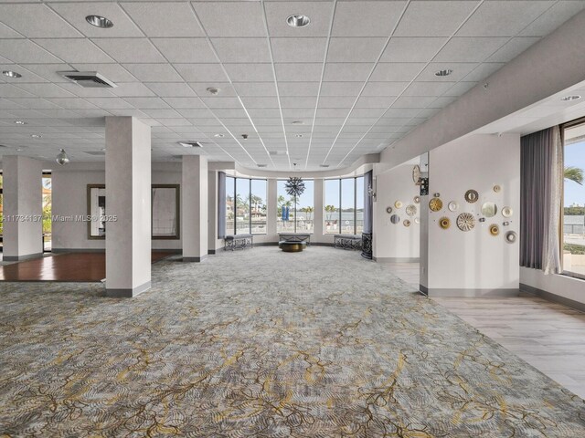 lobby with visible vents