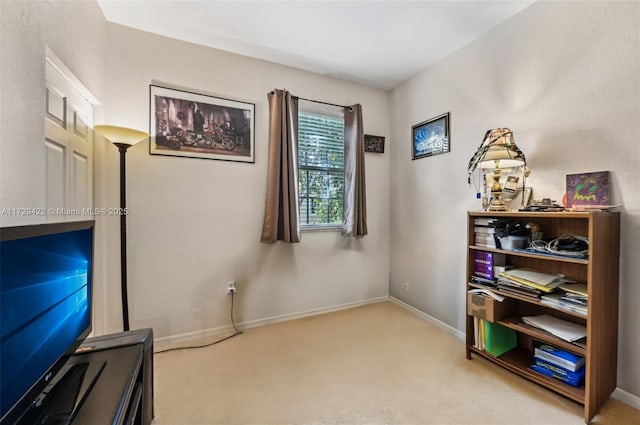 13114 SW 44th St Unit 2204, Miramar, FL 33027 - living area with carpet flooring and baseboards