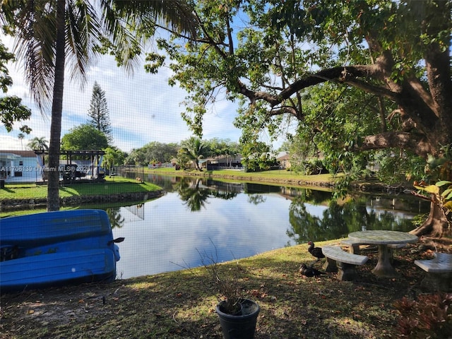 property view of water