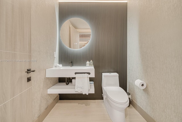 bathroom with toilet