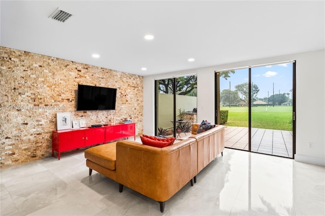 view of living room