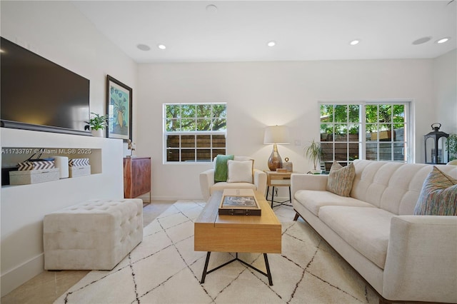 view of living room