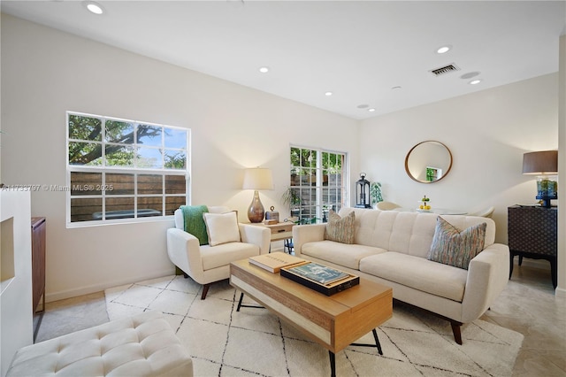 view of living room