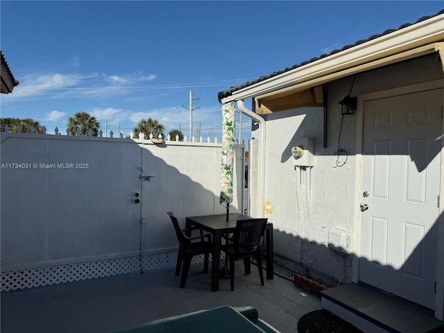 view of patio / terrace