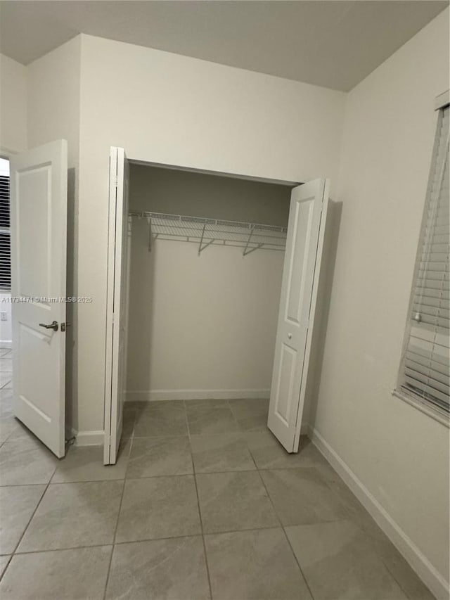 view of closet