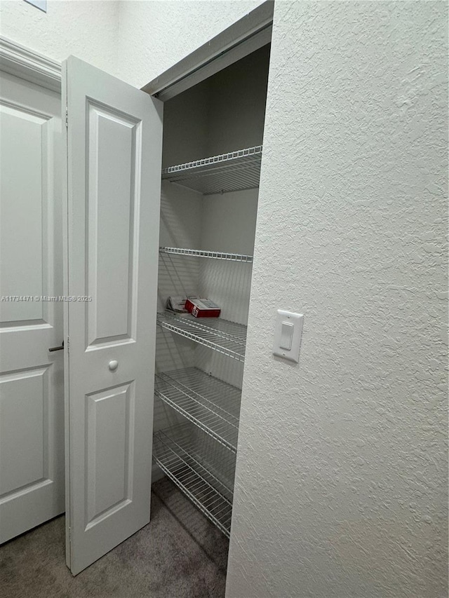 view of pantry