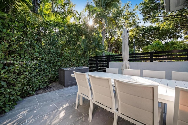 view of patio / terrace