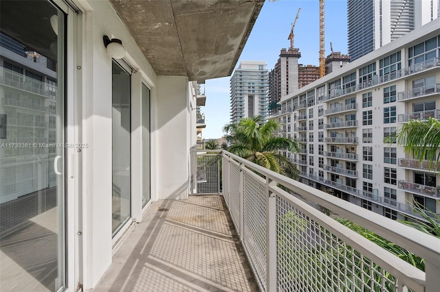 455 NE 25th St Unit 509, Miami, FL 33137 - balcony featuring a view of city