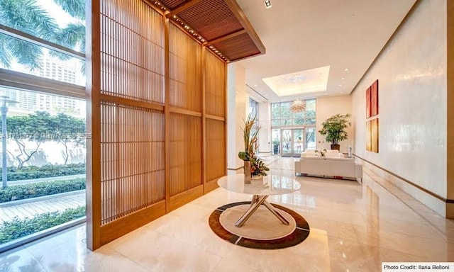 view of lobby