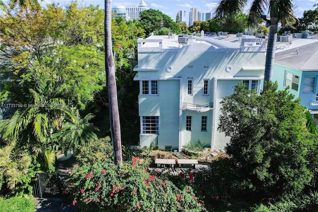 view of rear view of property