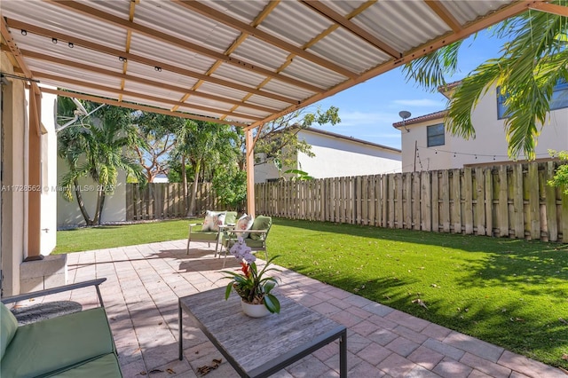 view of patio / terrace