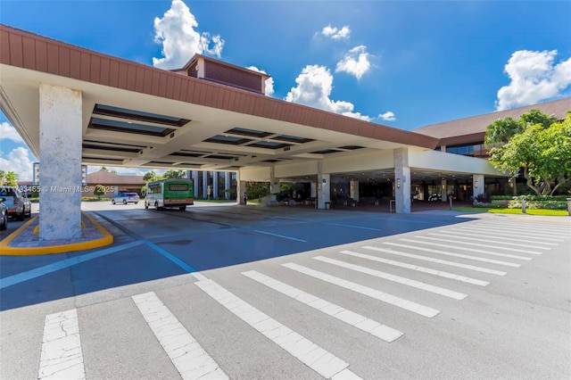 1401 SW 128th Ter Unit 307H, Pembroke Pines, FL 33027 - view of covered parking lot