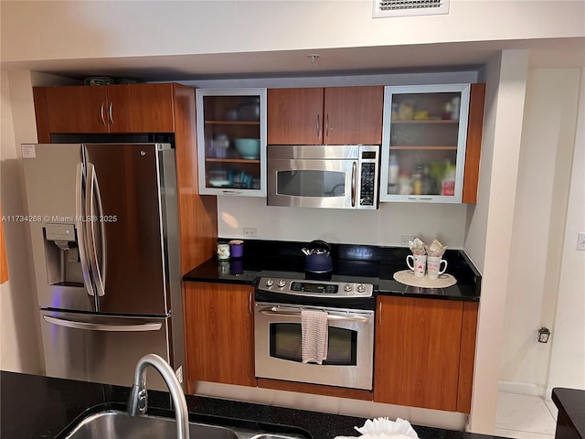 kitchen featuring sink and stainless steel appliances