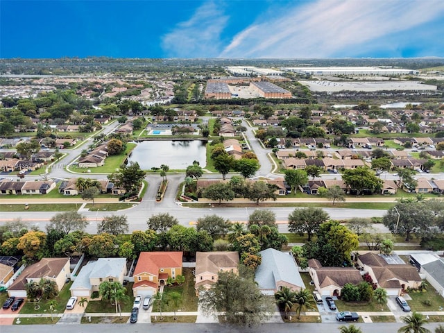 9500 Atlantic St, Miramar, FL 33025 - aerial view of property and surrounding area with nearby suburban area