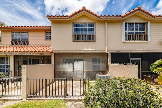 10836 Cypress Glen Dr, Coral Springs, FL 33071 - view of front facade with cooling unit