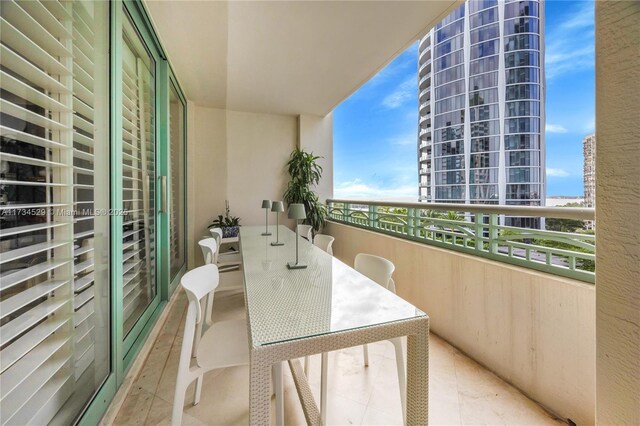 3400 SW 27th Ave Unit 704, Miami, FL 33133 - view of balcony