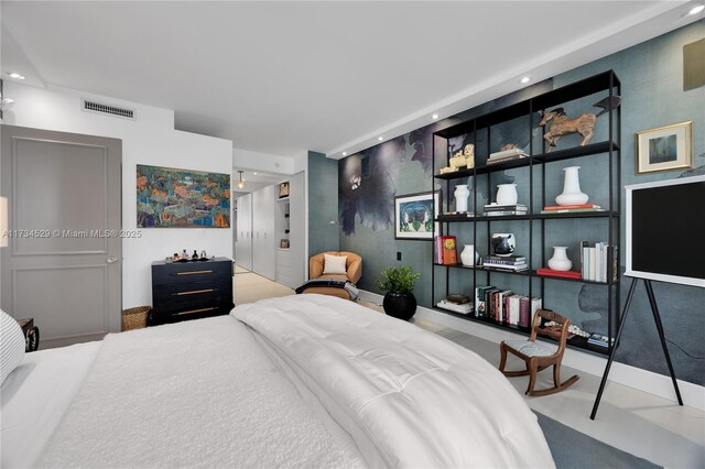 3400 SW 27th Ave Unit 704, Miami, FL 33133 - bedroom with recessed lighting
