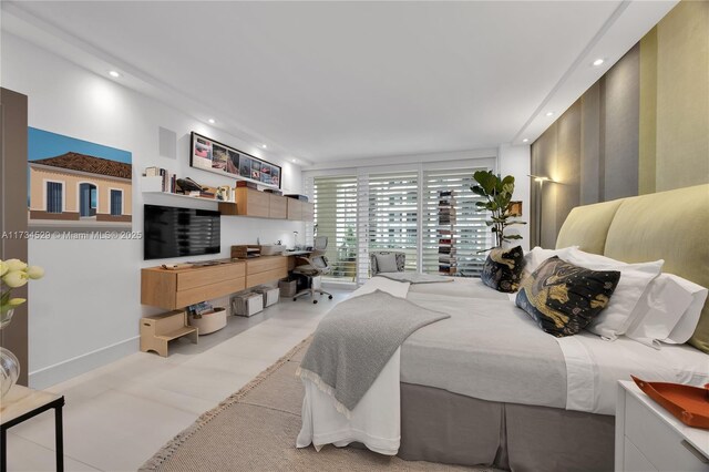 3400 SW 27th Ave Unit 704, Miami, FL 33133 - bedroom with recessed lighting