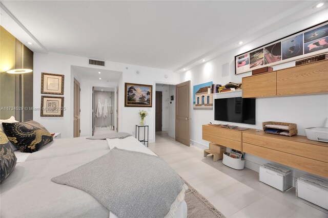 3400 SW 27th Ave Unit 704, Miami, FL 33133 - bedroom featuring recessed lighting