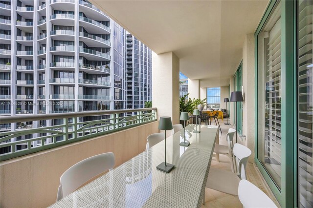 3400 SW 27th Ave Unit 704, Miami, FL 33133 - view of balcony