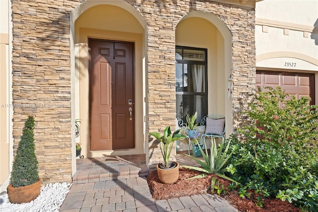 view of property entrance