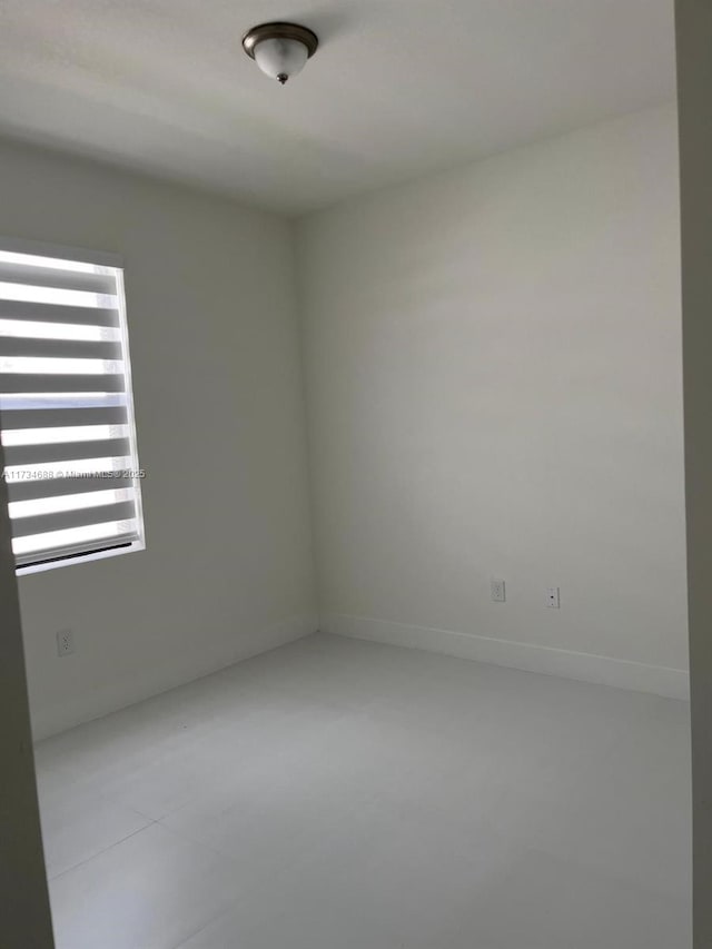 view of unfurnished room