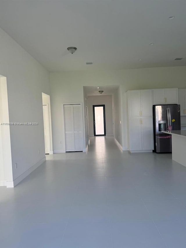 view of unfurnished living room