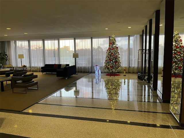 view of building lobby