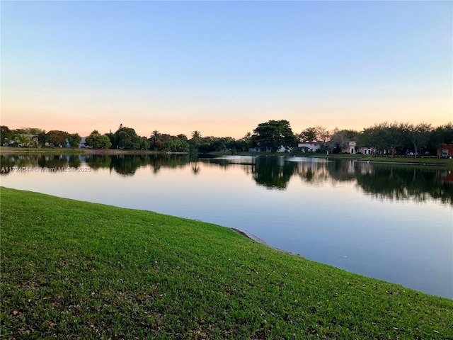 property view of water