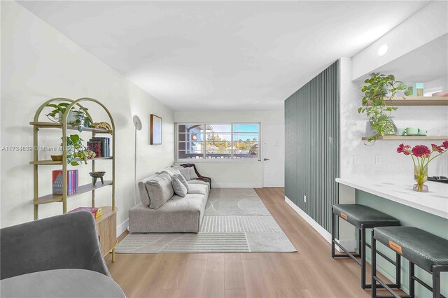 bedroom featuring ceiling fan and wood-type flooring