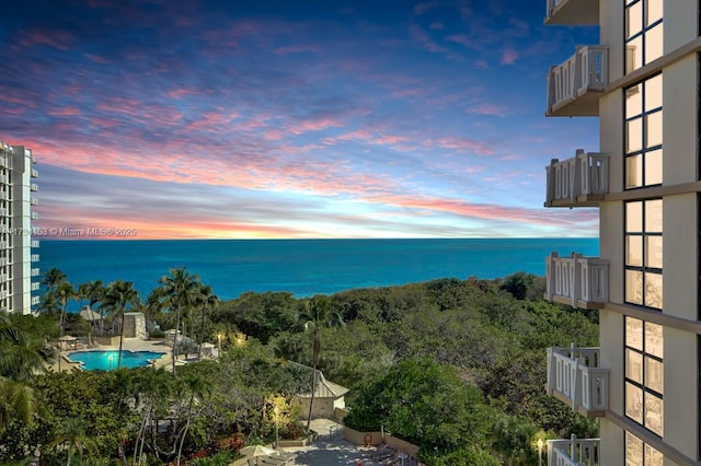 1121 Crandon Blvd Unit D706, Key Biscayne, FL 33149 - view of water feature