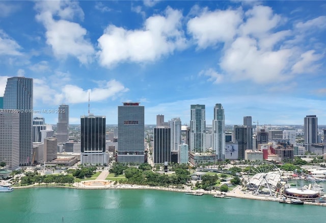 50 Biscayne Blvd Unit 4609, Miami, FL 33132 - view of city featuring a water view