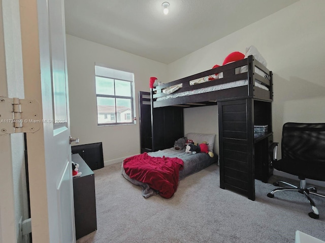 bedroom featuring carpet floors