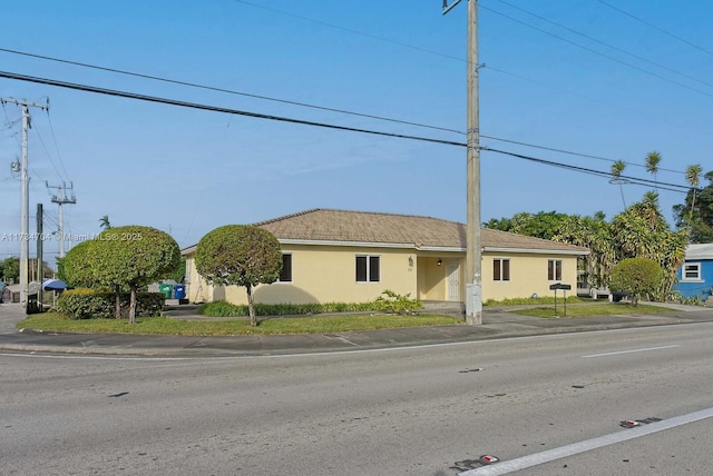 view of ranch-style house