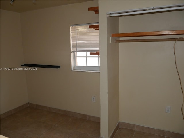 view of closet