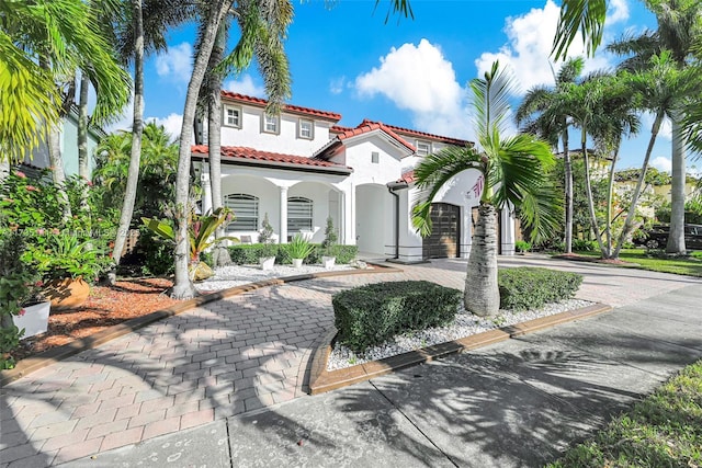 view of mediterranean / spanish home