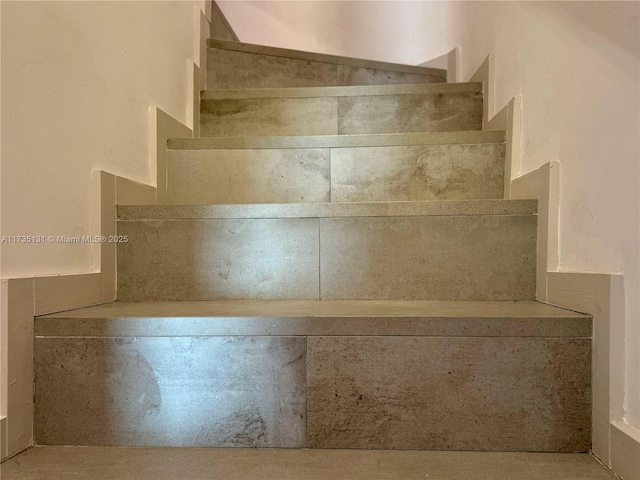 view of staircase