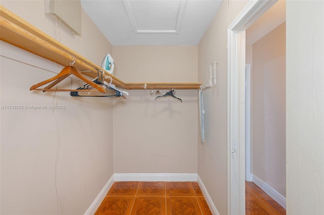 view of spacious closet