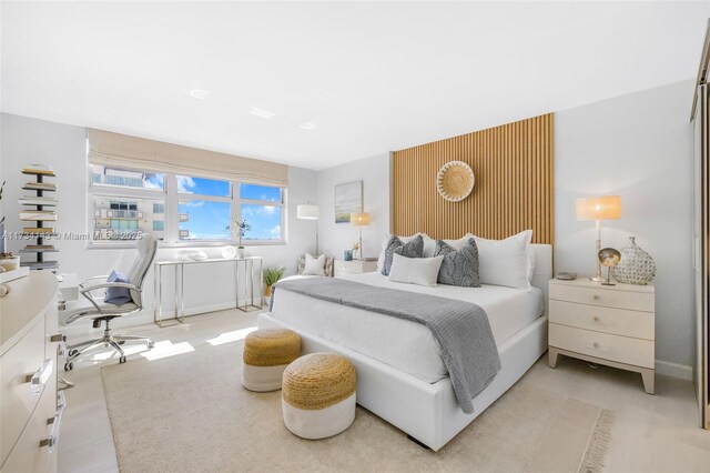 living room with light hardwood / wood-style flooring