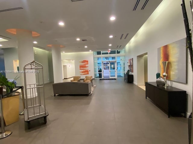 view of community lobby