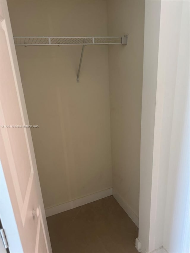 view of closet